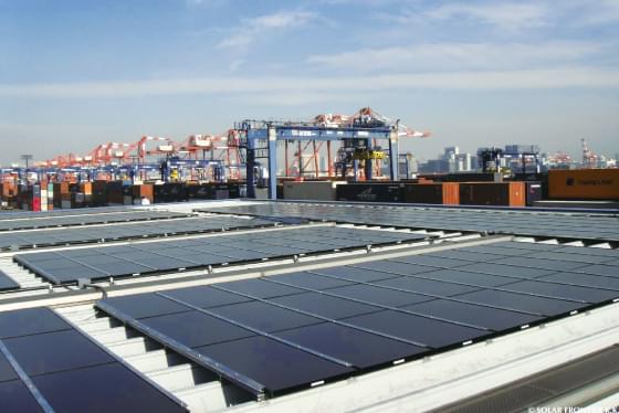 高圧太陽光パネル