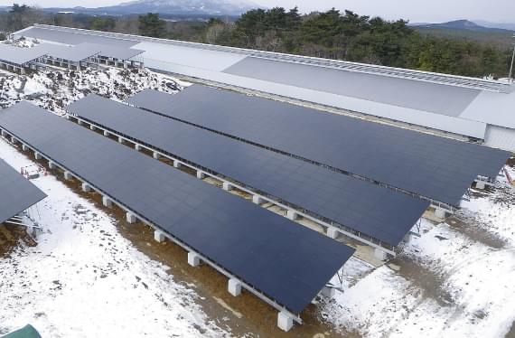 高圧太陽光パネル