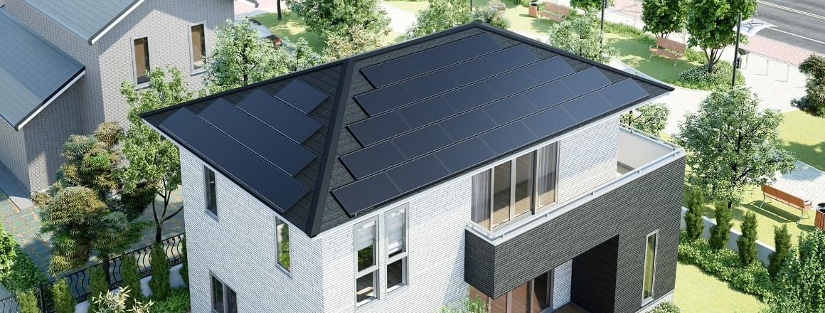 住宅の太陽光パネル